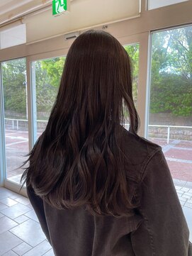 ソワン ドゥ ブレス 高の原店(soin de brace) ラベンダーブラウンカラー