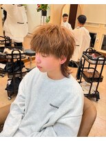 メルク(merc)&nbsp;ダークアッシュ/アッシュブラック/カルマパーマ/ベリーショート