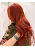 ブリーチなしオレンジ