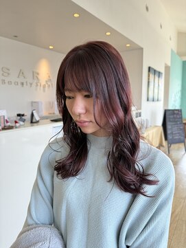 サラ 新宮店(SARA) ピンクブラウン