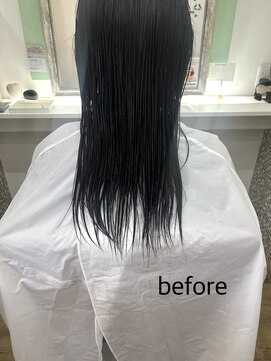 プリモ ビューティーアンドリラックス(Primo Beauty&Relax) ミニボブ/before