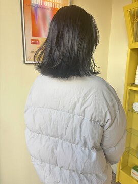 ヒントステーション(HINTSTATION) 〈浅草 半個室〉地毛風ブルーブラック