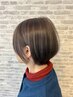 【白髪をぼかす人気カラー】似合わせカット+大人ハイライト（プチスパ付）