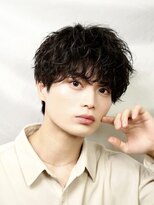 アイトーキョー 渋谷(AI TOKYO) ラウンドマッシュ×シャドウパーマ