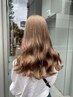 ケアブリーチによるダブルカラー+髪質改善トリートメント+炭酸spa【20900】