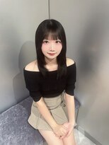 韓国ワンホンレイヤー/韓国風ヘア/ダブルカラー/ケアブリーチ