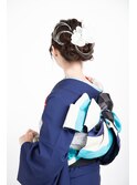 華やかアップスタイル