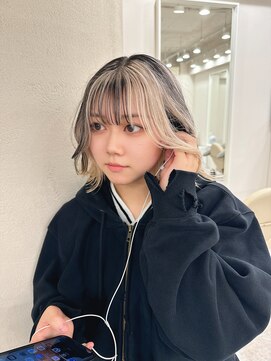 プラーチェ 古淵店(Plaatje) デザインカラーボブ