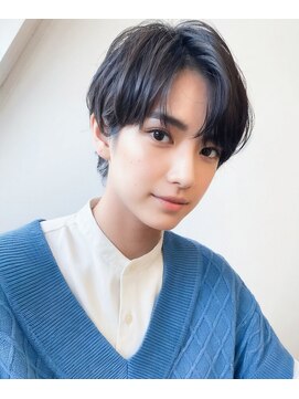 アース 名駅店(HAIR&MAKE EARTH) メンズモテヘア コンマバング ニュアンスパーマ