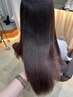 カット＋縮毛矯正＋メテオカラー＋髪質改善トリートメント