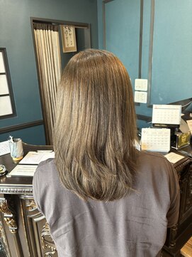 ベルポ(Bellpo) ブリーチを使わないWカラー『ミルクティベージュ☆』浦和/個室