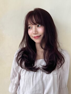 ザック ヴィ(ZACC vie) 縮毛矯正/レイヤーカット/ラベンダー/髪質改善