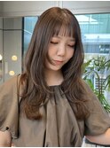 栄柔らか質感レイヤーカットロング