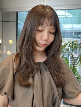 ノード(NODE) 栄柔らか質感レイヤーカットロング