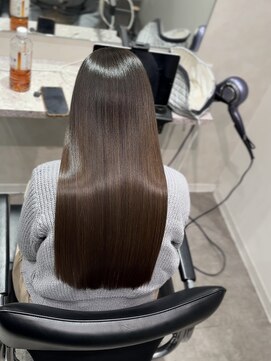 髪質改善ストレート