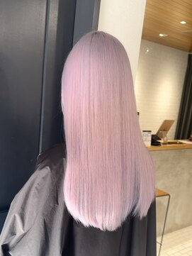 フリーク(FLEEK) ペールピンク#三宮ブリーチ