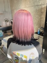 メルバイレガロ 水戸(mer by REGALO) ペールピンク×ブラック