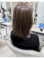 クレア 上大岡(CREA)&nbsp;白髪ぼかしハイライト縮毛矯正ダブルカラー髪質改善30代40代50代