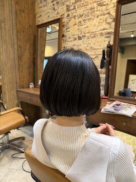ワゴンバイアフロート(Wagon by afloat) ボブ×縮毛矯正