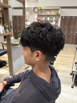 シュヴー 門前仲町(CHEVEUX)&nbsp;セット楽ちん海外風メンズパーマ