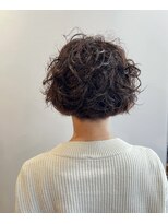 ピュアソウル(Pure Soul) 大人かわいい くせ毛を活かすショートボブ