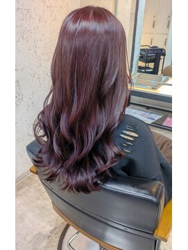 リム(RIM.) 【ワインレッド/ブリーチなしダブルカラー】