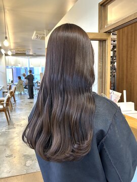 エクテ(ecouter) ダークブラウンスモーキーカラーダークシルバー