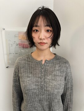 ユー(yew) ミディアムレイヤーカット/ウルフレイヤーカット/顔まわりカット