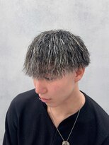 ルースト 西院店(ROOST)&nbsp;MEN’S HAIR/パイルツイスト/ホワイトメッシュ/西院眉毛CUT