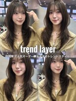 グロー 大宮(GLROW)&nbsp;★GLROW ミディアムレイヤー 縮毛矯正 髪質改善 レイヤーカット