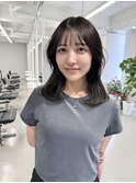 【お顔まわりカット】レイヤーカット×くびれヘア