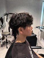 ブレス 西葛西店(BLESS) 【青木】波巻きスパイラル/メンズパーマ