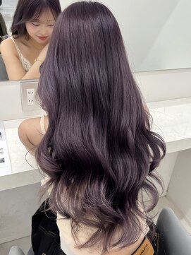 アイトーキョーエス 渋谷(AI TOKYO S) ラベンダーグレージュブリーチなしダブルカラーイルミナカラー