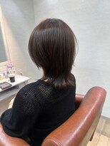 リーク(LEEK) ミディアムレイヤー◎白髪ぼかし