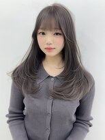 ディスイズ(thisis)&nbsp;【thisis】ラベンダーグレージュ/韓国風/レイヤーカット