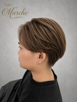 美容室 マルシェ 【岡谷市イルフプラザ1F/美容室マルシェ】_センターパート