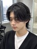 メンズカット+ニュアンスパーマorフェザーパーマ ￥8500 