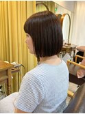 艶感たっぷりボブ【能勢電鉄絹延橋駅】