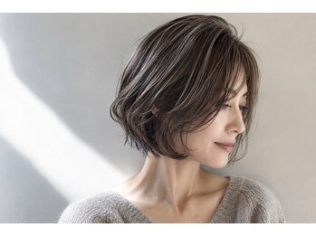 ヘアサロン カンパニュール(hair salon Campanule)の写真/白髪を活かしながら、いつまでも美しく。大人のための上質カラーをご提案。