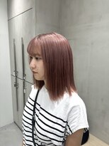 ヘアスペース リズム グリーン(Hair space Rizm green)&nbsp;やわらかピンクベージュ