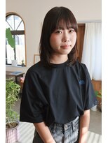 ササヘアー(33hair) ミディアムレイヤー