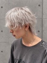men's salon tiam 渋谷 メンズカット/メンズカラー/韓国【ティアム】&nbsp;ホワイトシルバーウルフ