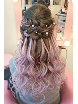 ラチャウ(La.Ciau)&nbsp;卒業式ハーフアップ」