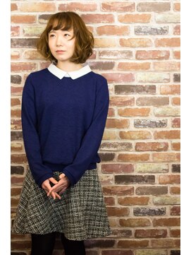 ヘアートランプ(hair trump) ボブ◆ほぐれるカールとボリューム感で触れたくなる柔らかさ◆