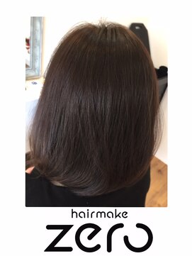 ヘアメイクゼロ 坂戸駅前店(hairmake zero) イルミナカラー　オーシャン&シャドウ【hairmake zero坂戸店】