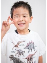 クアトログランシュ ひたちなか店(QUATRO×GranCieux)&nbsp;キッズカットスパイキーショート★QUATRO★