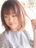 オーガニックサロン フェイス 梅田店(organic salon face) 透明感のあるカラーとボブスタイル