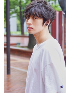 ネウィ 京橋(newi) 【uta*_boys】小洒落感×ミディアム×無造作パーマ