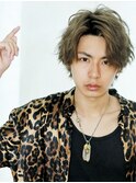 スパイラルパーマショートレイヤーソフトツーブロックマッシュ