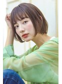 大人可愛い 愛され小顔ボブ